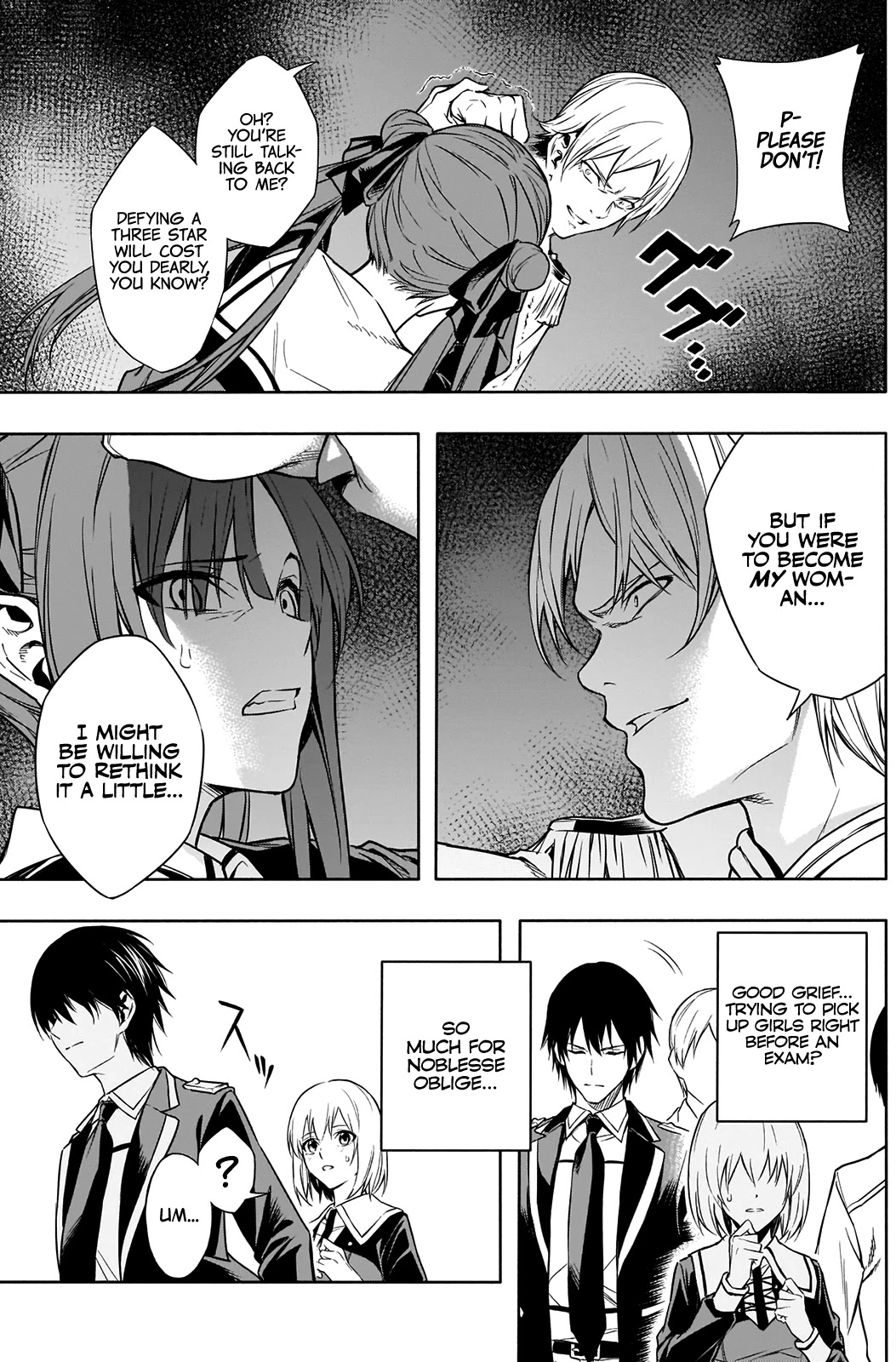 The Irregular of the Royal Academy of Magic ~The Strongest Sorcerer From the Slums is Unrivaled in the School of Royals ~ Chapter 4 page 16 - Chapter 4: Incident at the School Gate