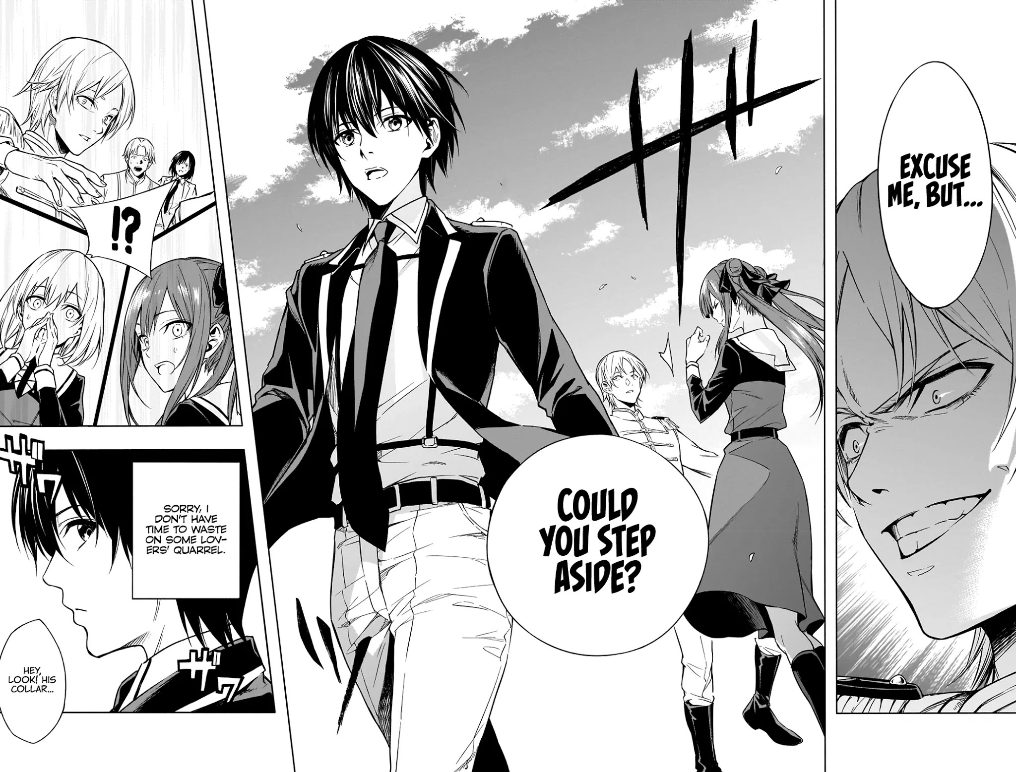 The Irregular of the Royal Academy of Magic ~The Strongest Sorcerer From the Slums is Unrivaled in the School of Royals ~ Chapter 4 page 17 - Chapter 4: Incident at the School Gate