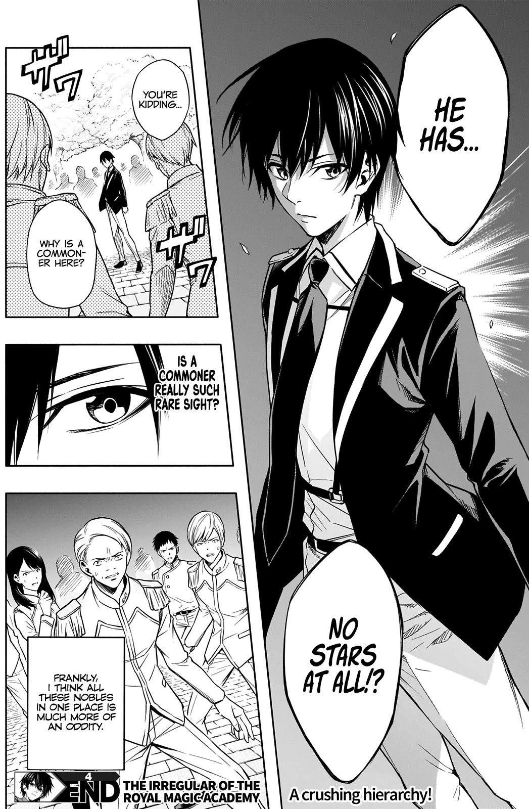 The Irregular of the Royal Academy of Magic ~The Strongest Sorcerer From the Slums is Unrivaled in the School of Royals ~ Chapter 4 page 18 - Chapter 4: Incident at the School Gate