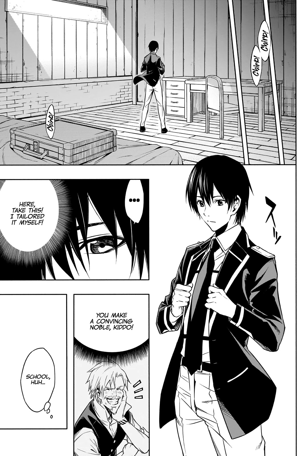 The Irregular of the Royal Academy of Magic ~The Strongest Sorcerer From the Slums is Unrivaled in the School of Royals ~ Chapter 4 page 3 - Chapter 4: Incident at the School Gate