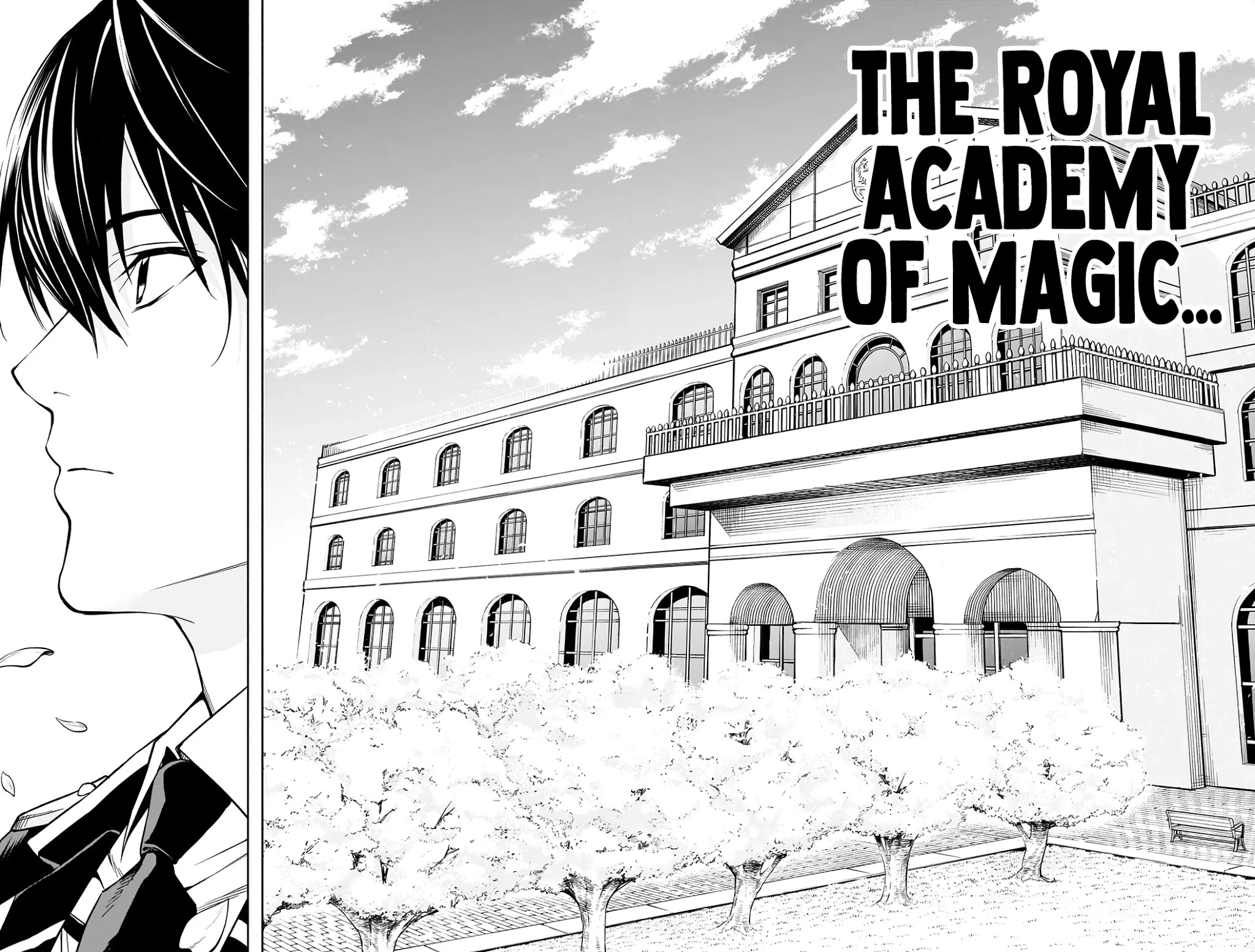 The Irregular of the Royal Academy of Magic ~The Strongest Sorcerer From the Slums is Unrivaled in the School of Royals ~ Chapter 4 page 6 - Chapter 4: Incident at the School Gate