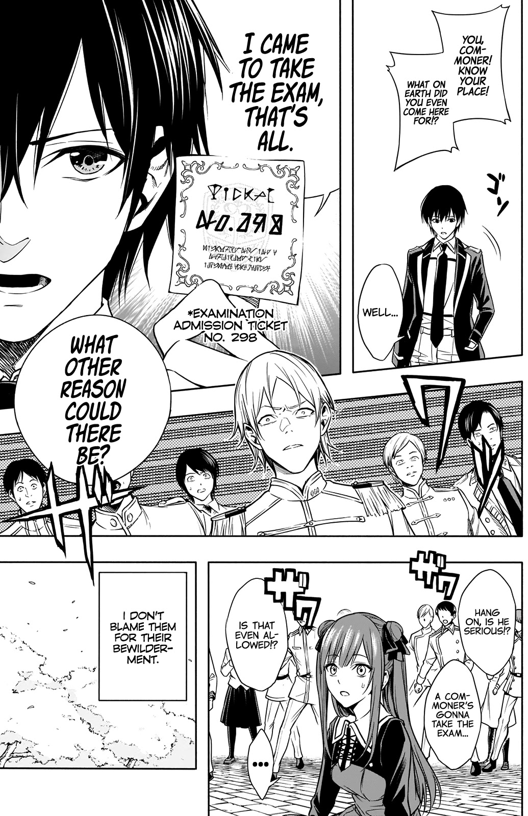 The Irregular of the Royal Academy of Magic ~The Strongest Sorcerer From the Slums is Unrivaled in the School of Royals ~ Chapter 5 page 4 - Chapter 5: A Pre-exam Warm-up