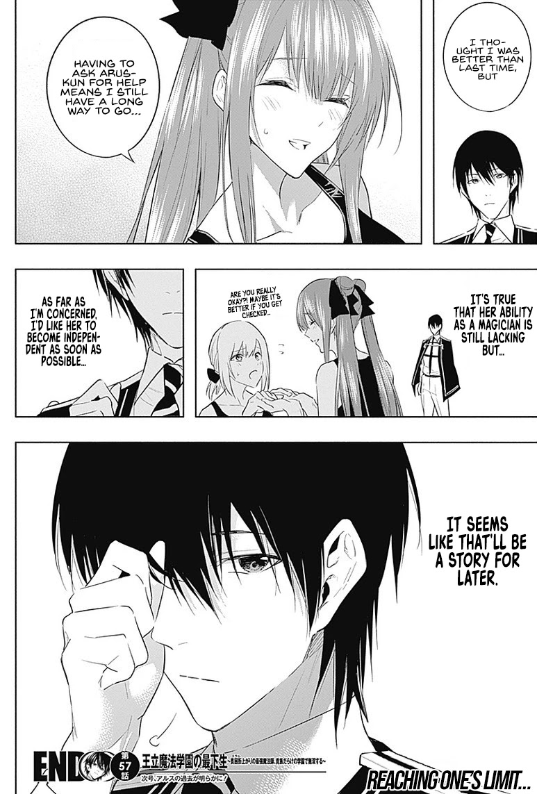 The Irregular of the Royal Academy of Magic ~The Strongest Sorcerer From the Slums is Unrivaled in the School of Royals ~ Chapter 57 page 19 - Chapter 57
