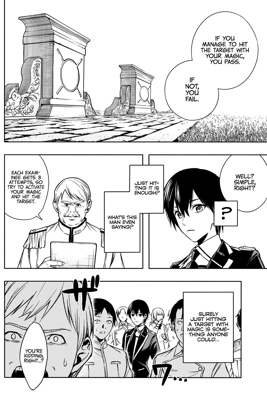 The Irregular of the Royal Academy of Magic ~The Strongest Sorcerer From the Slums is Unrivaled in the School of Royals ~ Chapter 6 page 11 - Chapter 6: The Fabricated Meritocracy