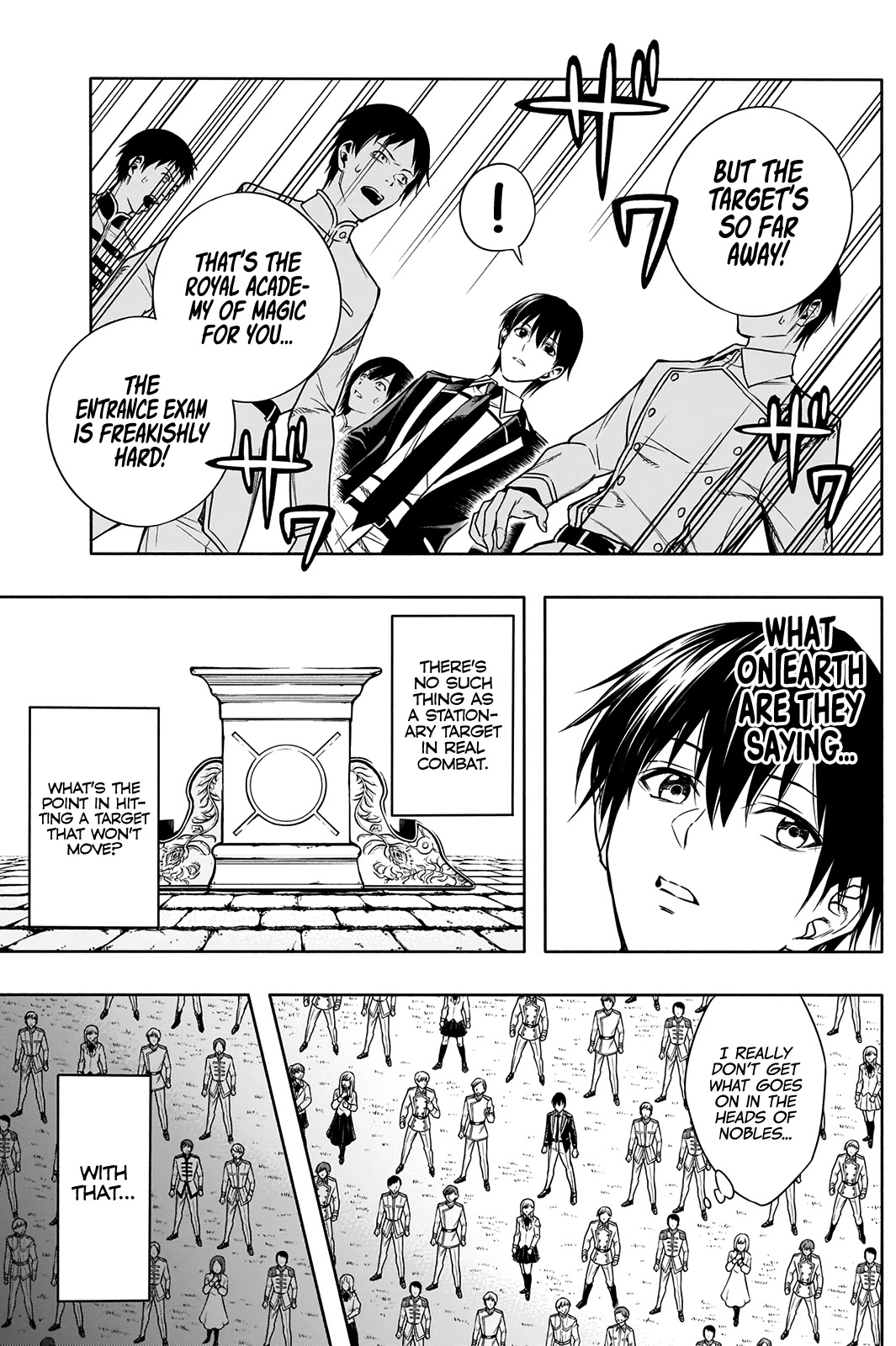 The Irregular of the Royal Academy of Magic ~The Strongest Sorcerer From the Slums is Unrivaled in the School of Royals ~ Chapter 6 page 12 - Chapter 6: The Fabricated Meritocracy
