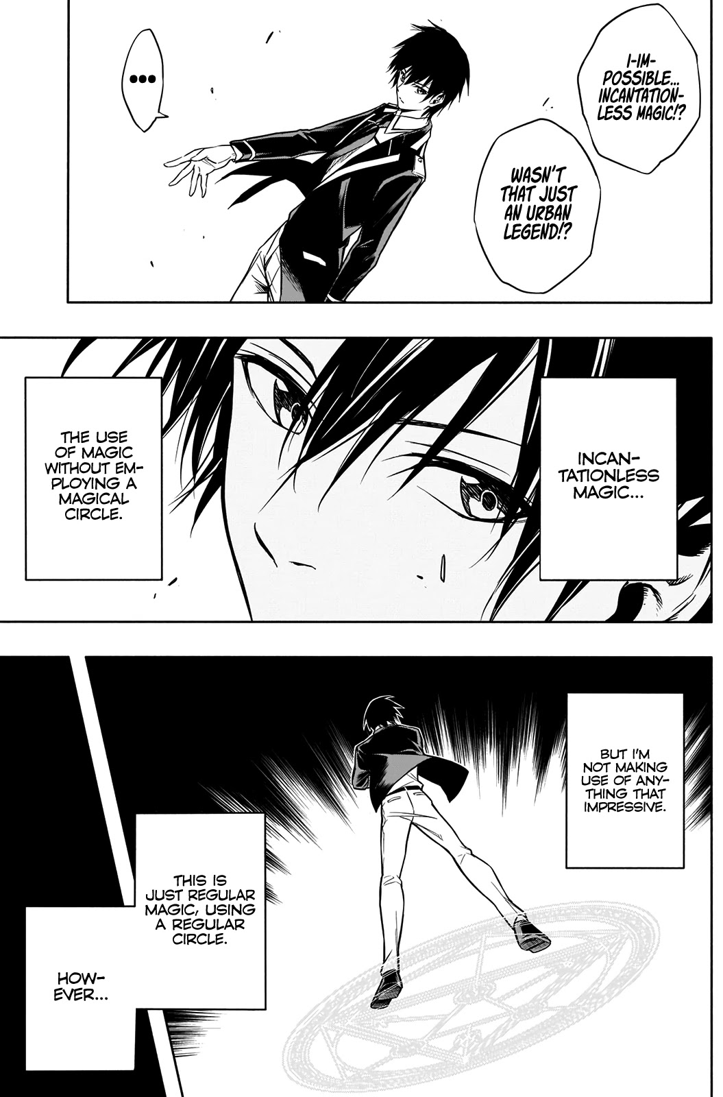 The Irregular of the Royal Academy of Magic ~The Strongest Sorcerer From the Slums is Unrivaled in the School of Royals ~ Chapter 7 page 4 - Chapter 7: Incantation Magic