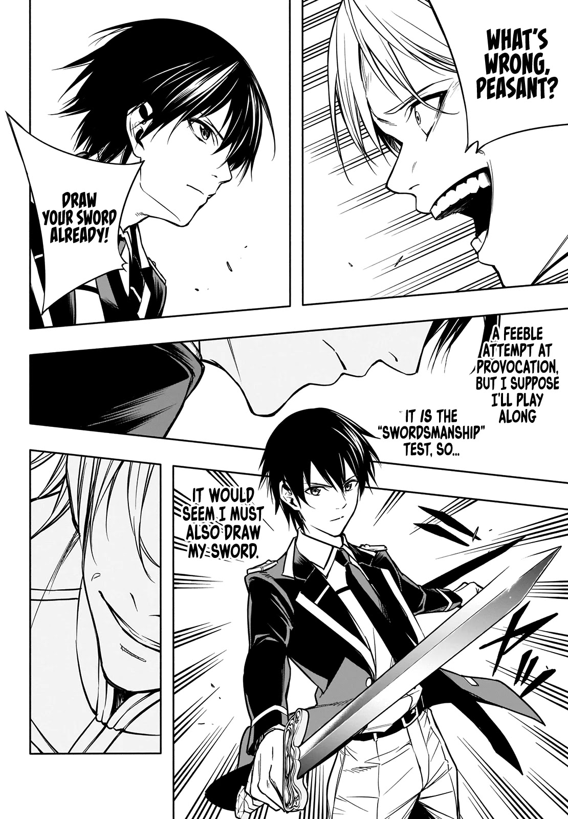 The Irregular of the Royal Academy of Magic ~The Strongest Sorcerer From the Slums is Unrivaled in the School of Royals ~ Chapter 8 page 10 - Chapter 8