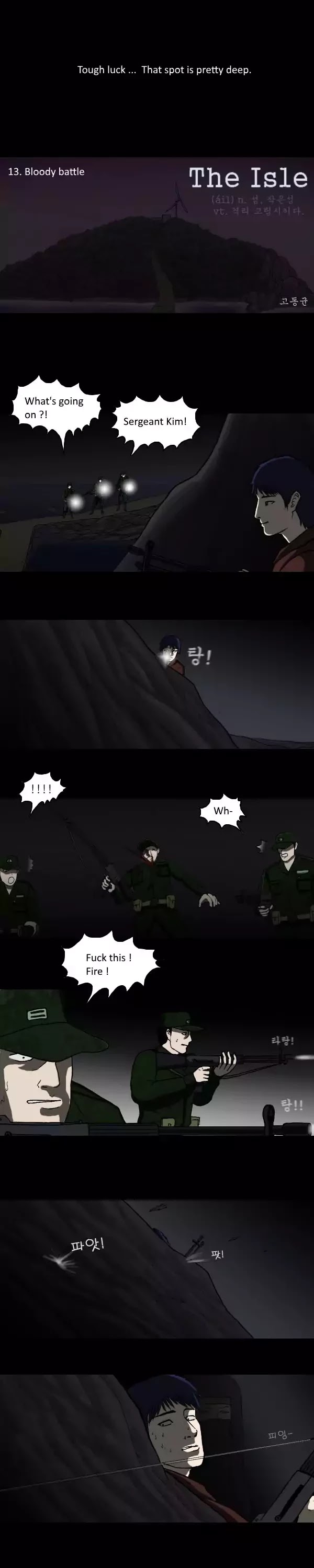 The Isle Chapter 13 page 2 - Chapter 13: Bloody Fight