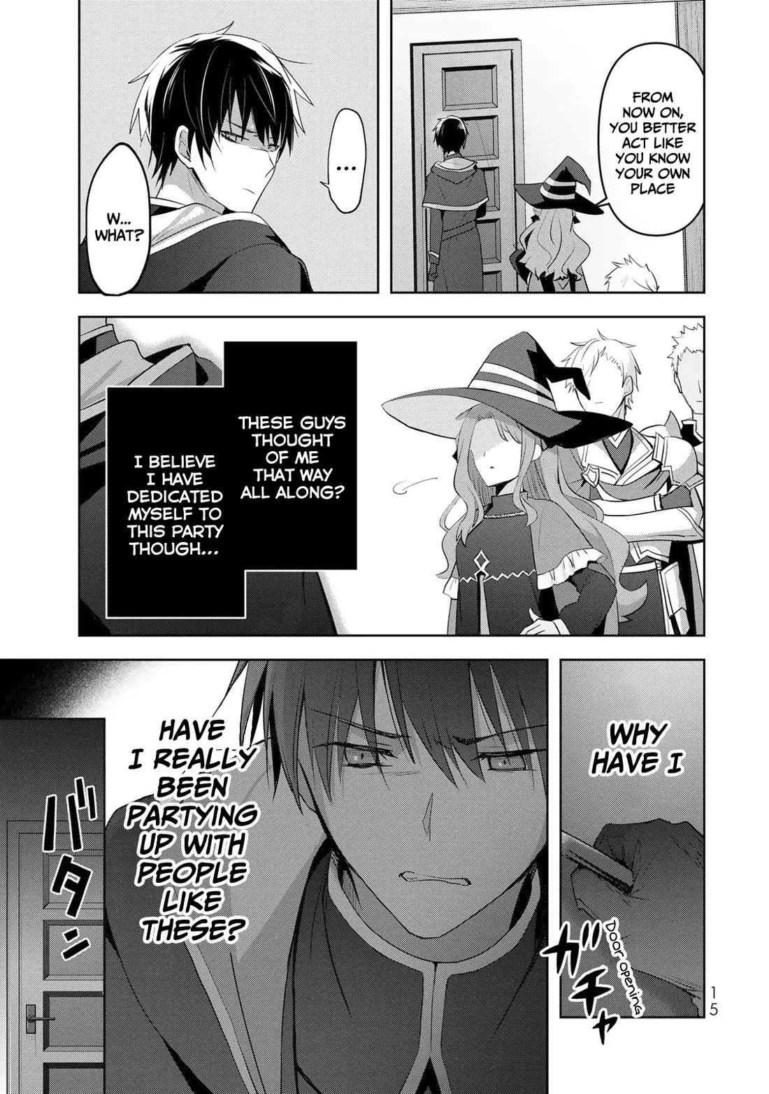 The Jack-of-All-Trades Kicked Out of the Hero's Party: The Swordsman Who Became a Support Mage Due to Party Circumstances, Becomes All-Powerful Chapter 1 page 13 - Chapter 1: A Swordsman who Reverted to Jack of All Trades