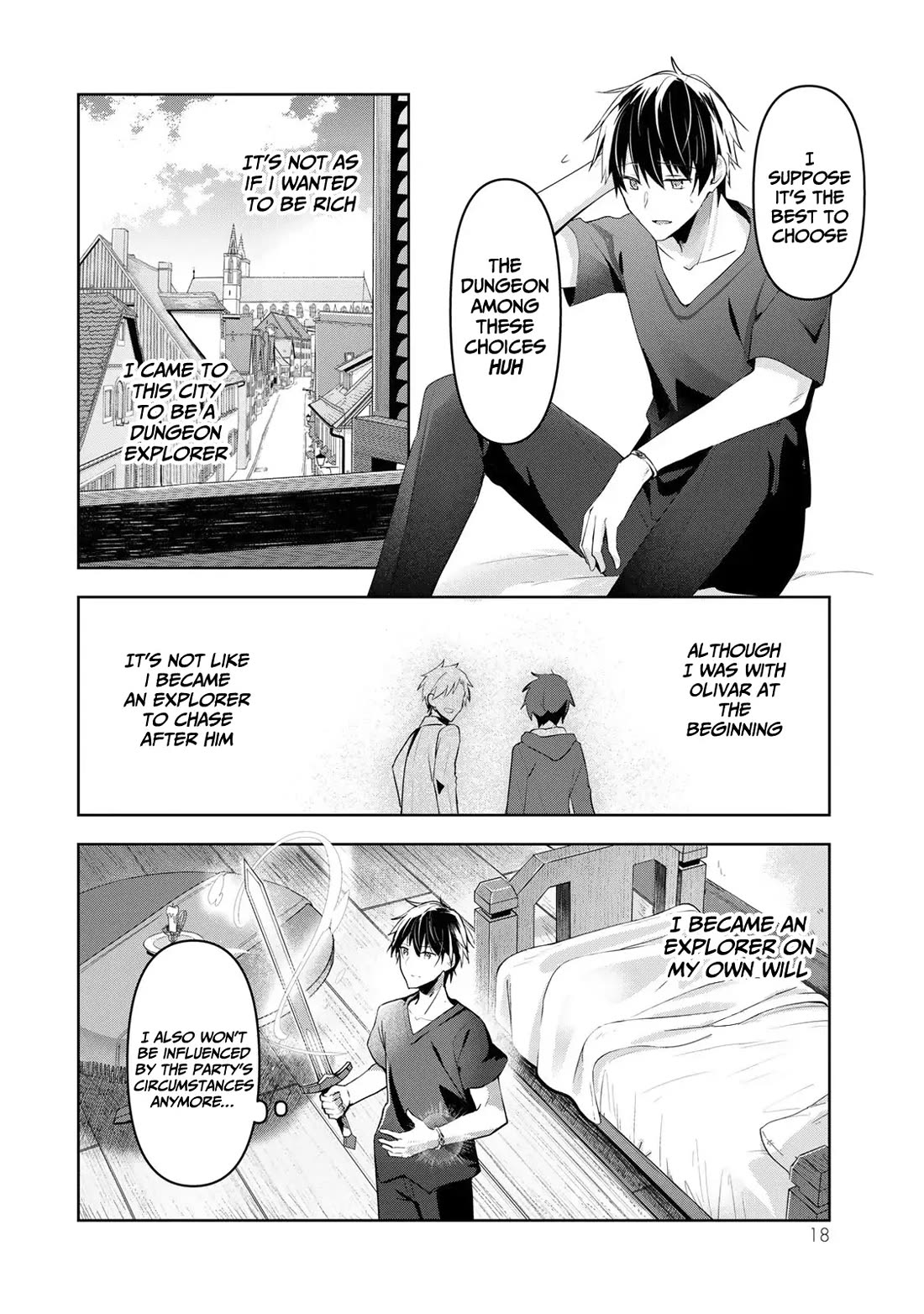 The Jack-of-All-Trades Kicked Out of the Hero's Party: The Swordsman Who Became a Support Mage Due to Party Circumstances, Becomes All-Powerful Chapter 1 page 16 - Chapter 1: A Swordsman who Reverted to Jack of All Trades