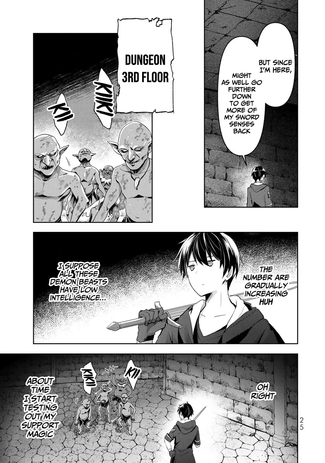 The Jack-of-All-Trades Kicked Out of the Hero's Party: The Swordsman Who Became a Support Mage Due to Party Circumstances, Becomes All-Powerful Chapter 1 page 23 - Chapter 1: A Swordsman who Reverted to Jack of All Trades