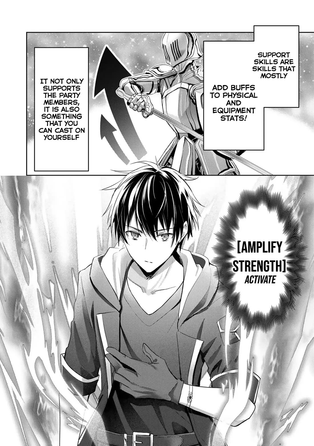 The Jack-of-All-Trades Kicked Out of the Hero's Party: The Swordsman Who Became a Support Mage Due to Party Circumstances, Becomes All-Powerful Chapter 1 page 24 - Chapter 1: A Swordsman who Reverted to Jack of All Trades