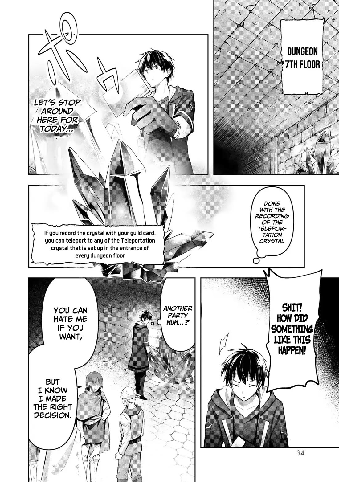 The Jack-of-All-Trades Kicked Out of the Hero's Party: The Swordsman Who Became a Support Mage Due to Party Circumstances, Becomes All-Powerful Chapter 1 page 32 - Chapter 1: A Swordsman who Reverted to Jack of All Trades