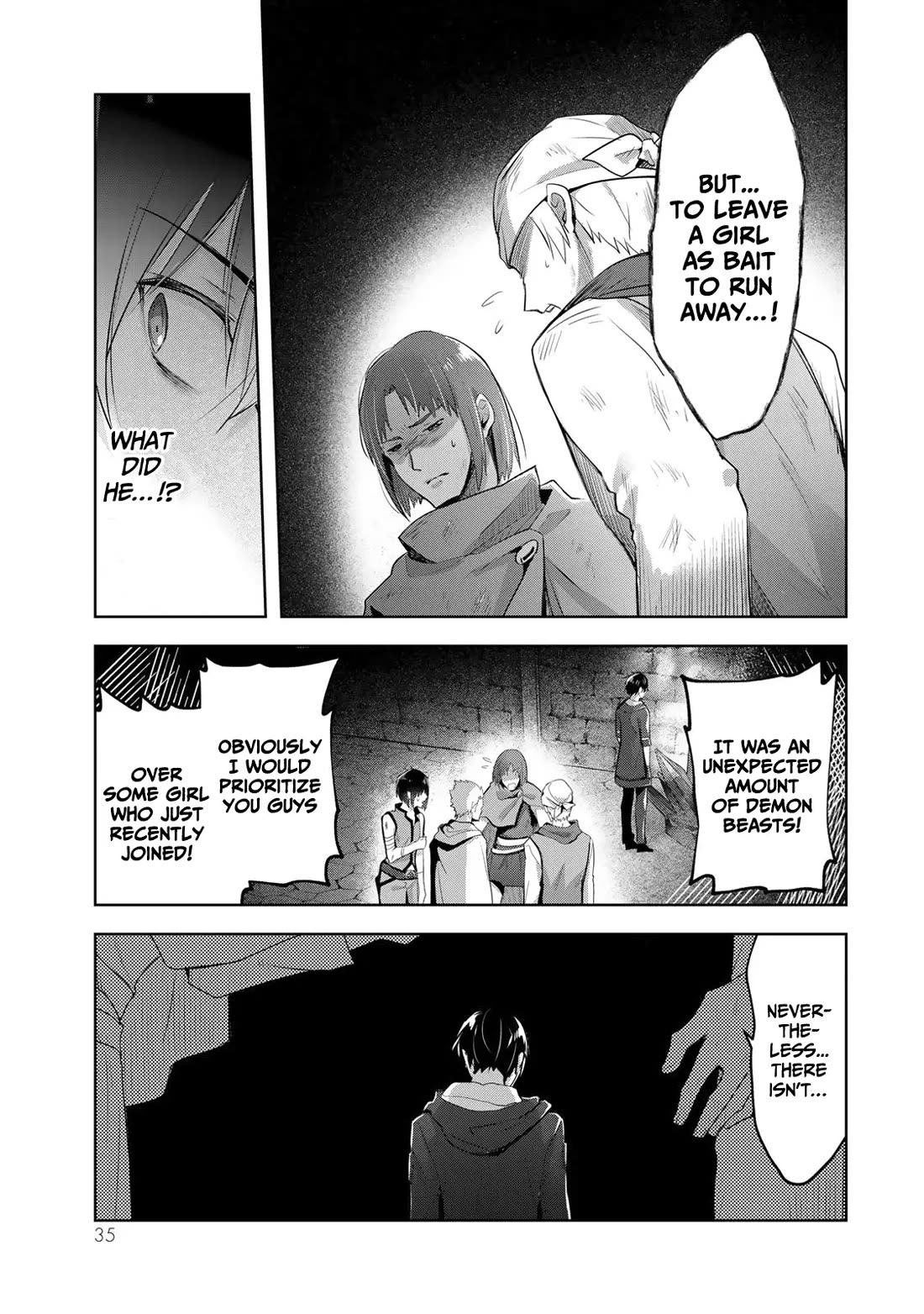 The Jack-of-All-Trades Kicked Out of the Hero's Party: The Swordsman Who Became a Support Mage Due to Party Circumstances, Becomes All-Powerful Chapter 1 page 33 - Chapter 1: A Swordsman who Reverted to Jack of All Trades