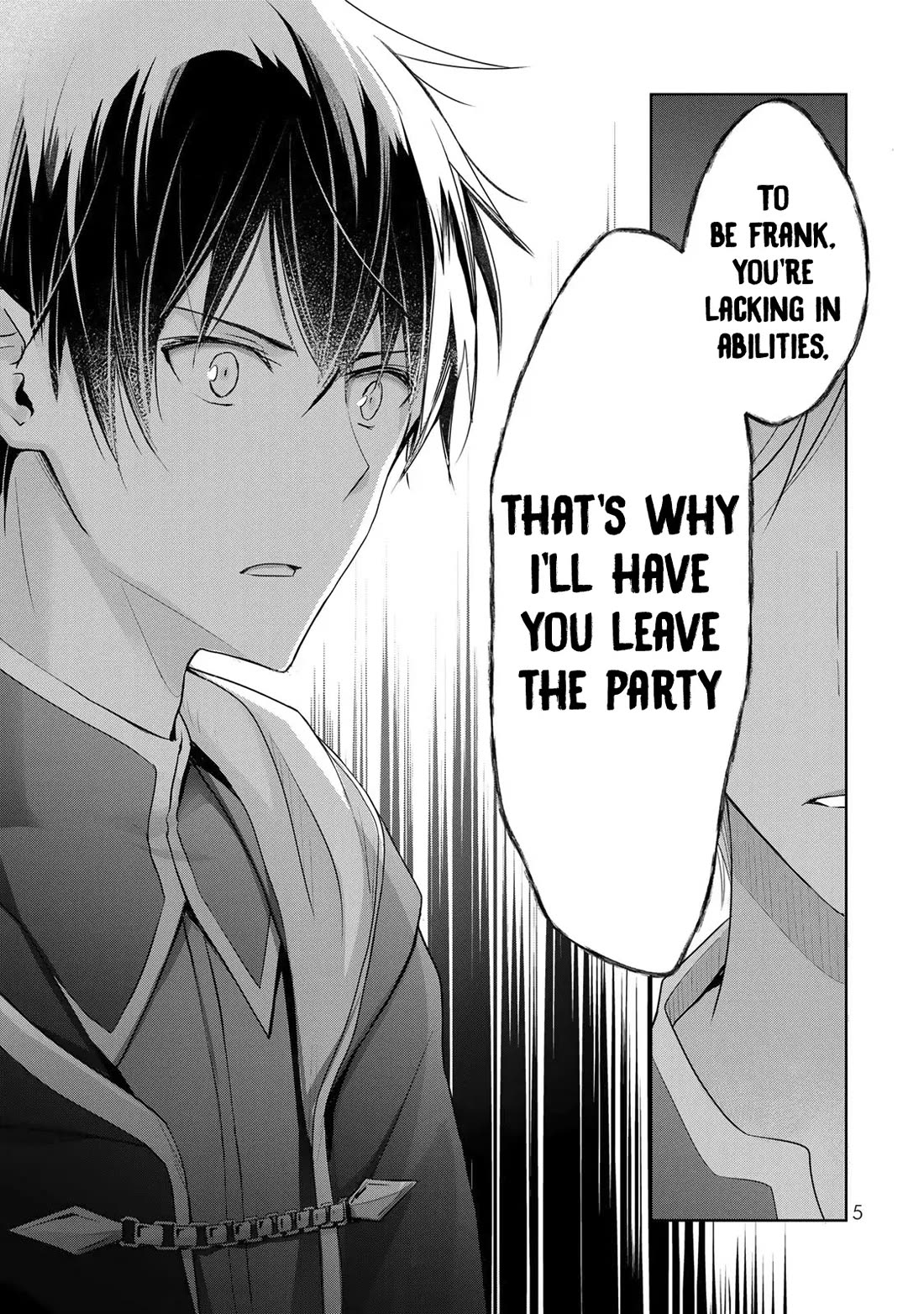 The Jack-of-All-Trades Kicked Out of the Hero's Party: The Swordsman Who Became a Support Mage Due to Party Circumstances, Becomes All-Powerful Chapter 1 page 4 - Chapter 1: A Swordsman who Reverted to Jack of All Trades