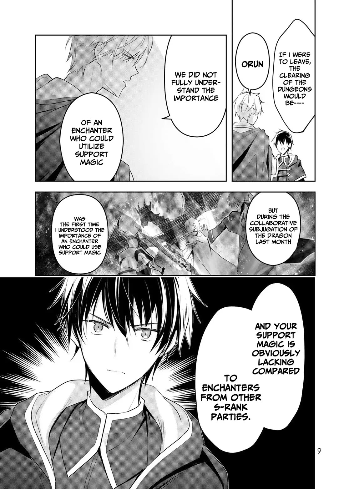 The Jack-of-All-Trades Kicked Out of the Hero's Party: The Swordsman Who Became a Support Mage Due to Party Circumstances, Becomes All-Powerful Chapter 1 page 7 - Chapter 1: A Swordsman who Reverted to Jack of All Trades
