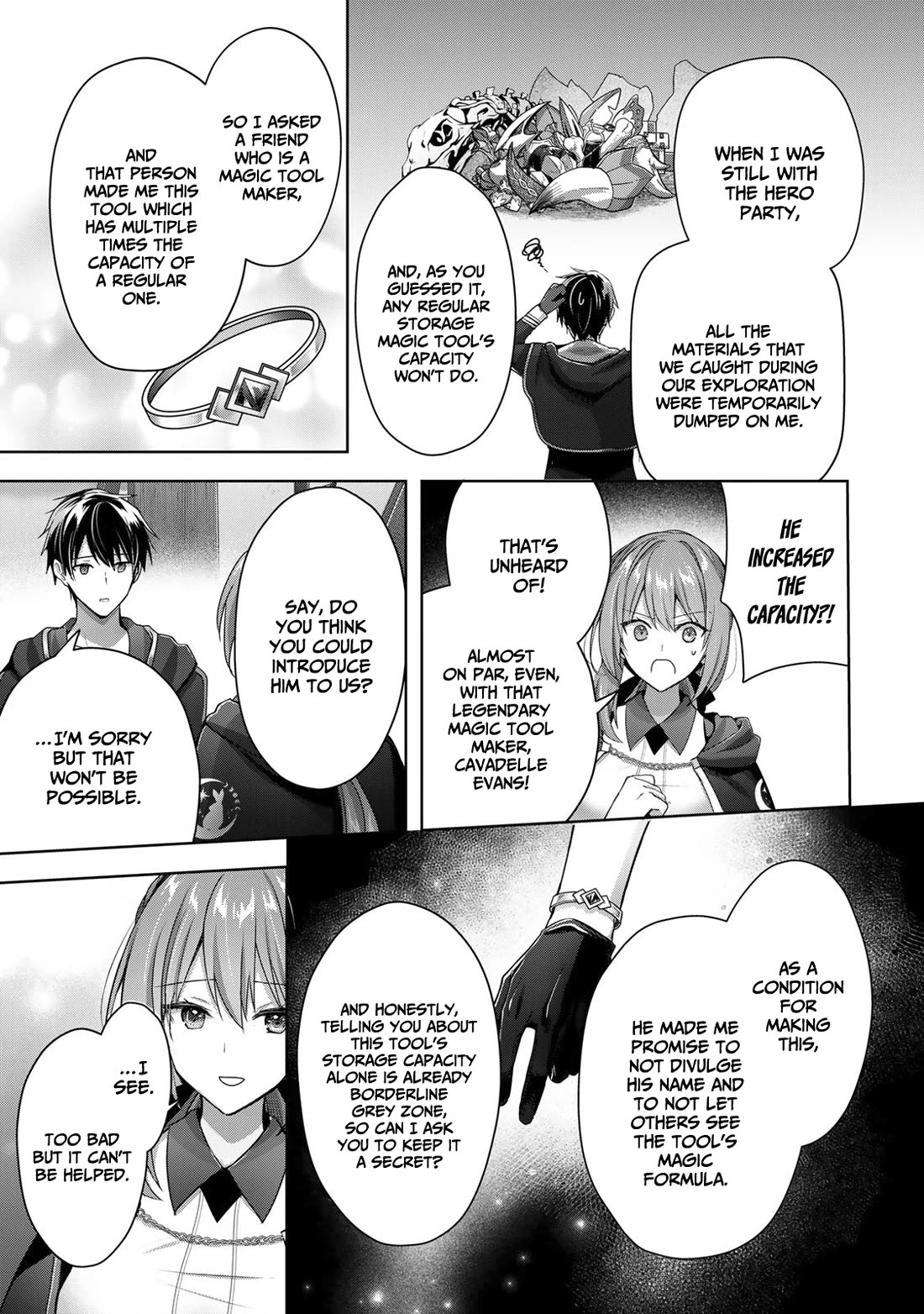 The Jack-of-All-Trades Kicked Out of the Hero's Party: The Swordsman Who Became a Support Mage Due to Party Circumstances, Becomes All-Powerful Chapter 19 page 14 - Chapter 19: The Jack of All Trades Comes to Know of the Past
