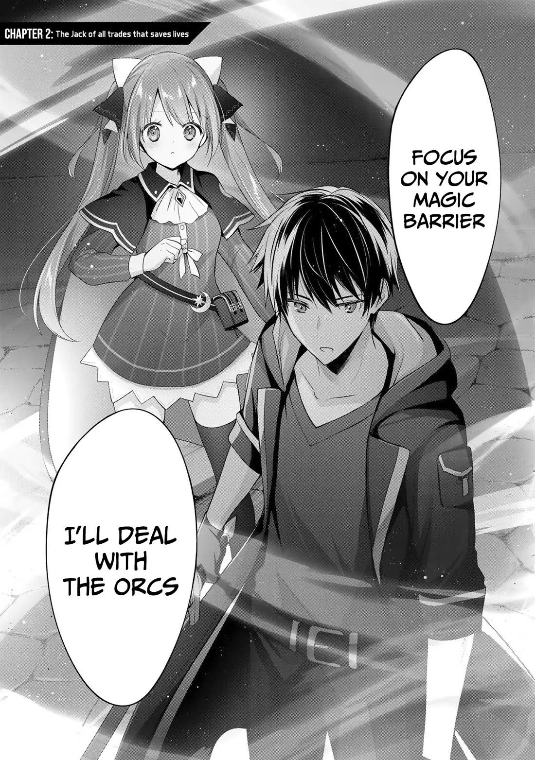 The Jack-of-All-Trades Kicked Out of the Hero's Party: The Swordsman Who Became a Support Mage Due to Party Circumstances, Becomes All-Powerful Chapter 2 page 4 - Chapter 2: The Jack of all trades saves lives