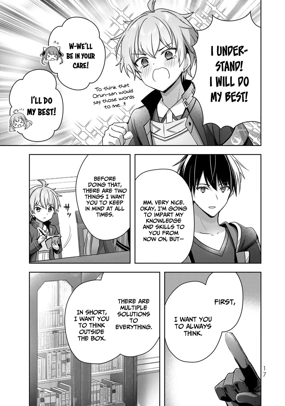 The Jack-of-All-Trades Kicked Out of the Hero's Party: The Swordsman Who Became a Support Mage Due to Party Circumstances, Becomes All-Powerful Chapter 23 page 16 - Chapter 23: The Jack of All Trades' Teaches Again