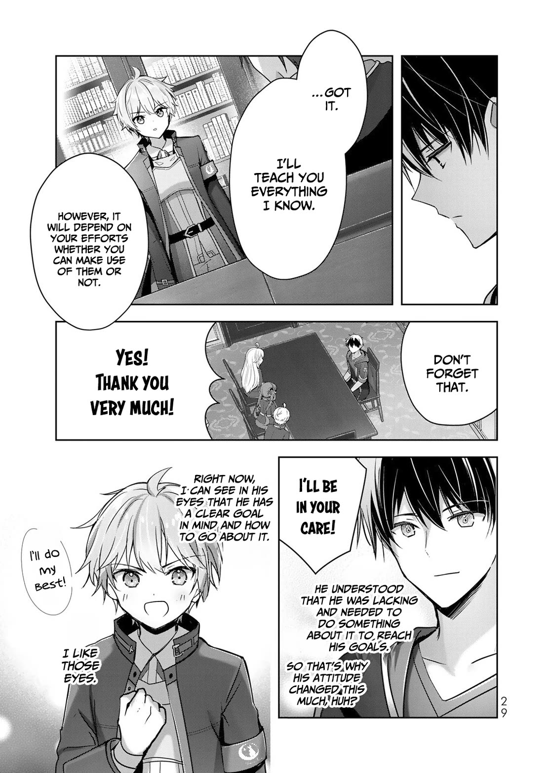 The Jack-of-All-Trades Kicked Out of the Hero's Party: The Swordsman Who Became a Support Mage Due to Party Circumstances, Becomes All-Powerful Chapter 23 page 28 - Chapter 23: The Jack of All Trades' Teaches Again