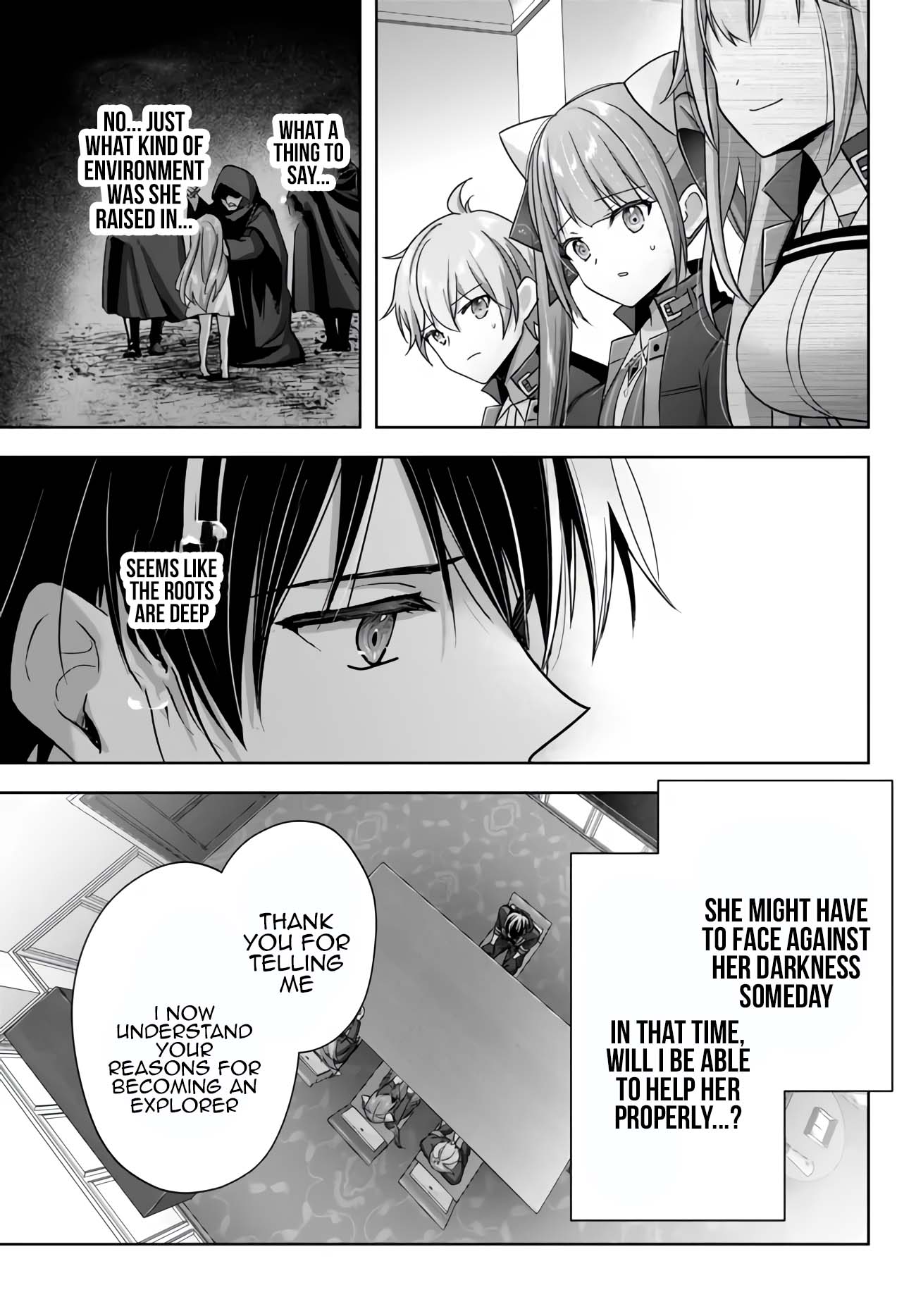The Jack-of-All-Trades Kicked Out of the Hero's Party: The Swordsman Who Became a Support Mage Due to Party Circumstances, Becomes All-Powerful Chapter 24 page 7 - Chapter 24: The Jack of All Trades talks about origins
