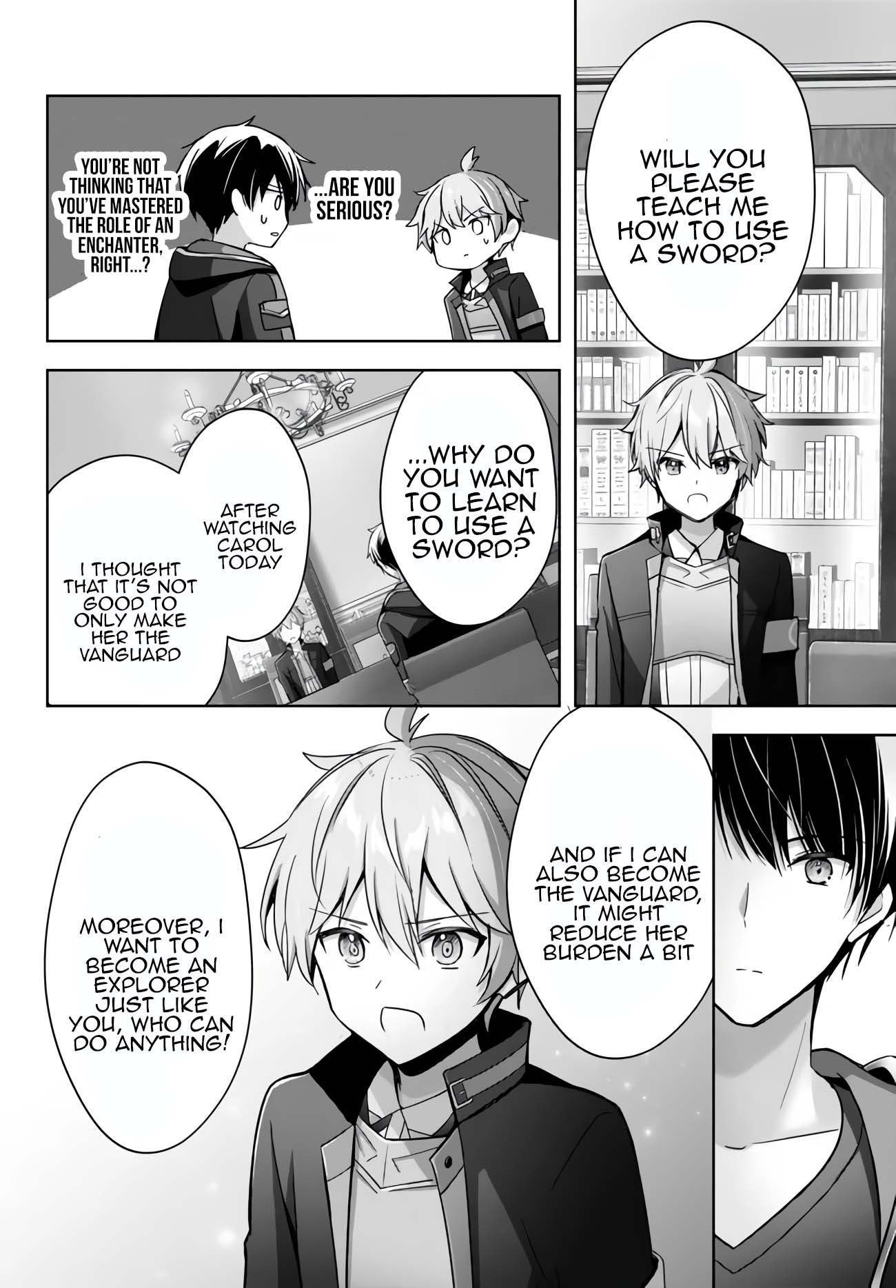 The Jack-of-All-Trades Kicked Out of the Hero's Party: The Swordsman Who Became a Support Mage Due to Party Circumstances, Becomes All-Powerful Chapter 25 page 22 - Chapter 25: The Jack of All Trades gives a peace of mind