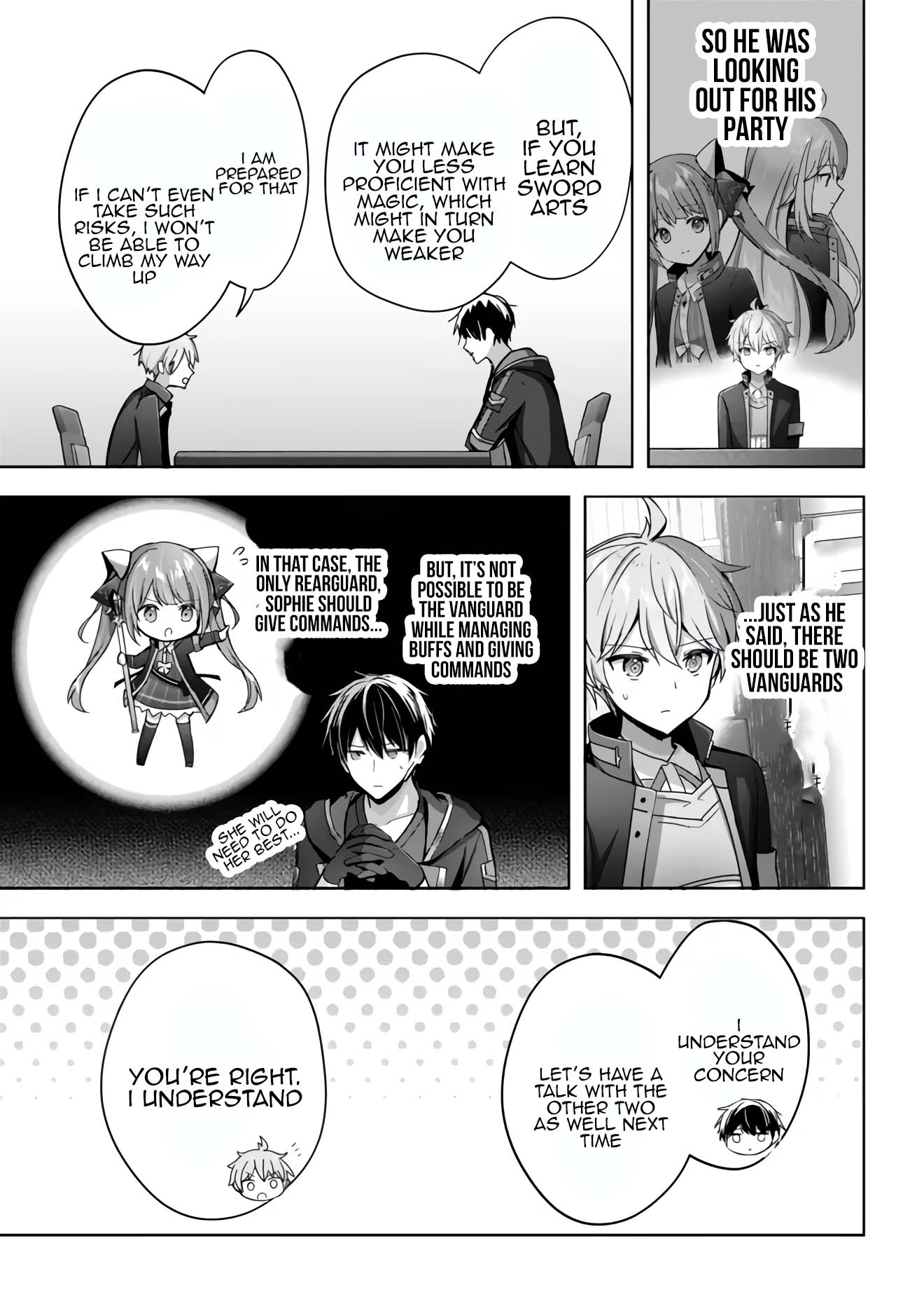 The Jack-of-All-Trades Kicked Out of the Hero's Party: The Swordsman Who Became a Support Mage Due to Party Circumstances, Becomes All-Powerful Chapter 25 page 23 - Chapter 25: The Jack of All Trades gives a peace of mind