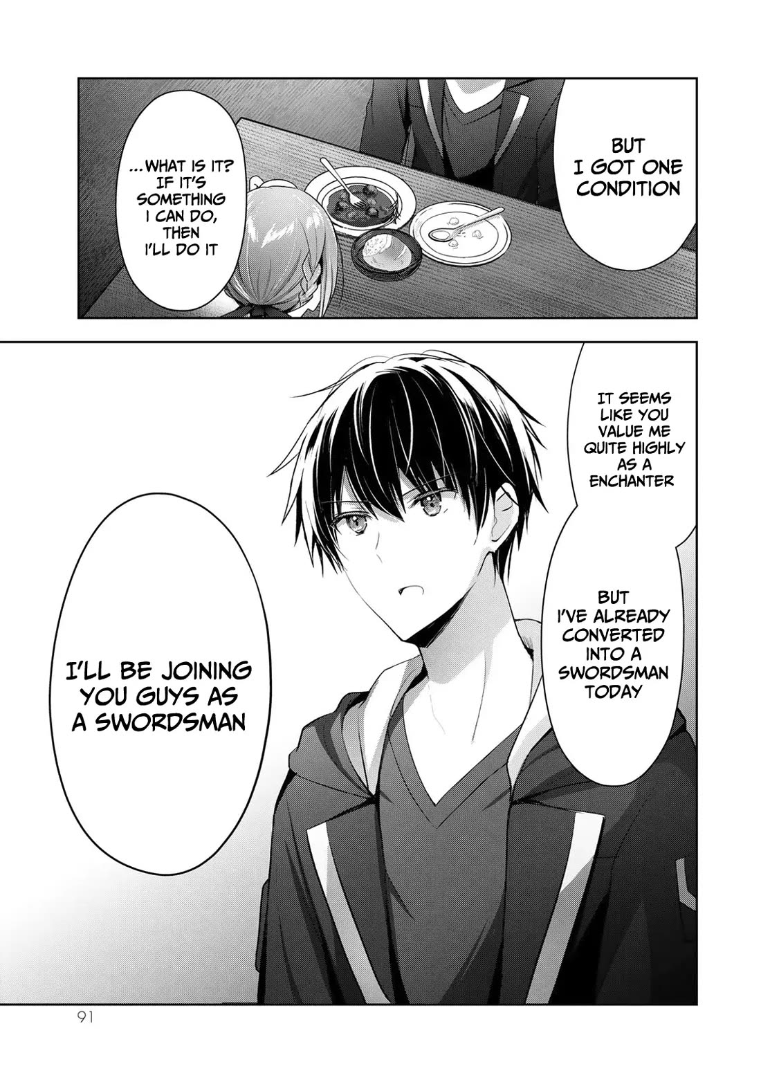 The Jack-of-All-Trades Kicked Out of the Hero's Party: The Swordsman Who Became a Support Mage Due to Party Circumstances, Becomes All-Powerful Chapter 3 page 12 - Chapter 3: The recruited Jack of all trades