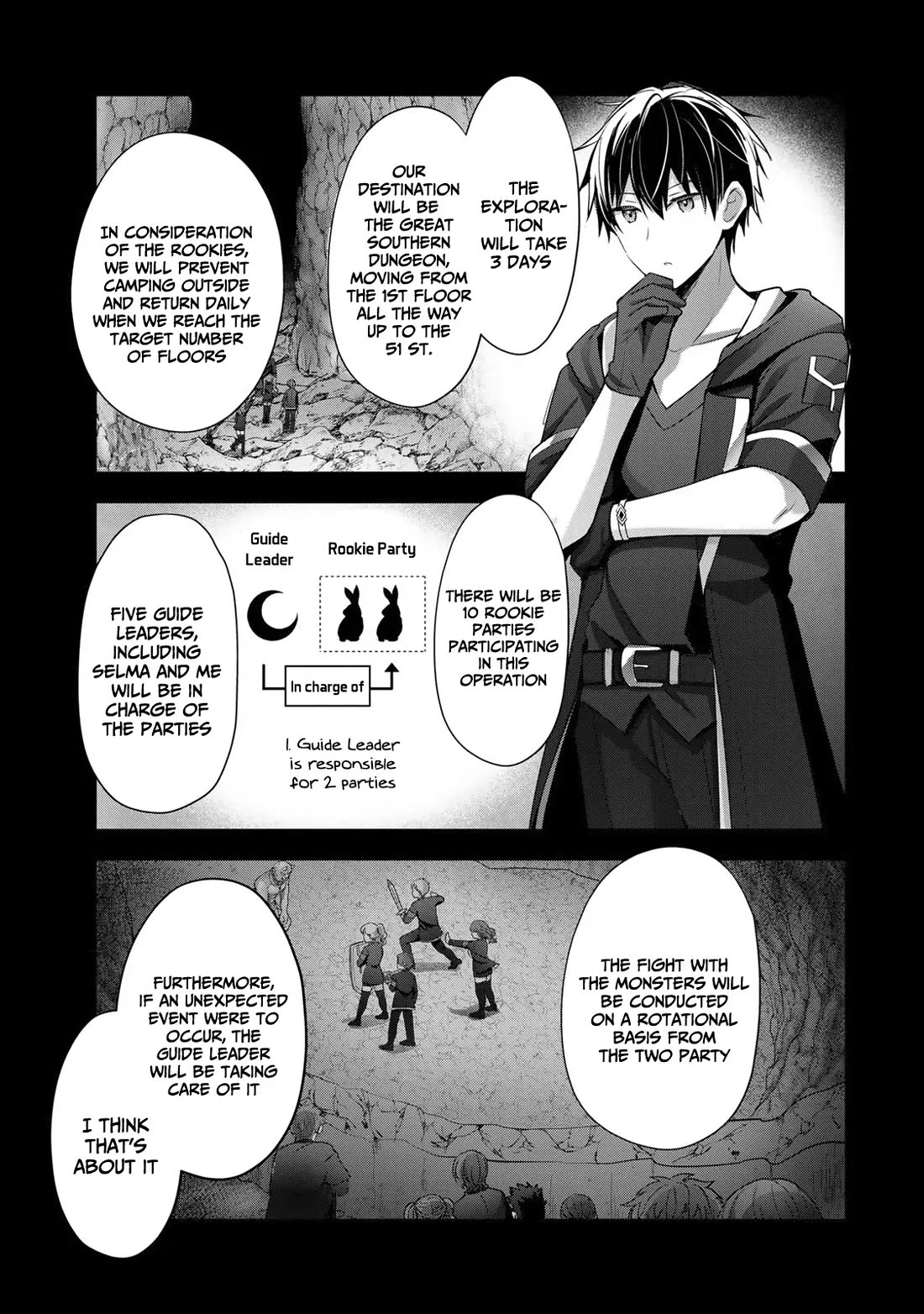 The Jack-of-All-Trades Kicked Out of the Hero's Party: The Swordsman Who Became a Support Mage Due to Party Circumstances, Becomes All-Powerful Chapter 4 page 11 - Chapter 4: The jack of all trades to relieve tensions