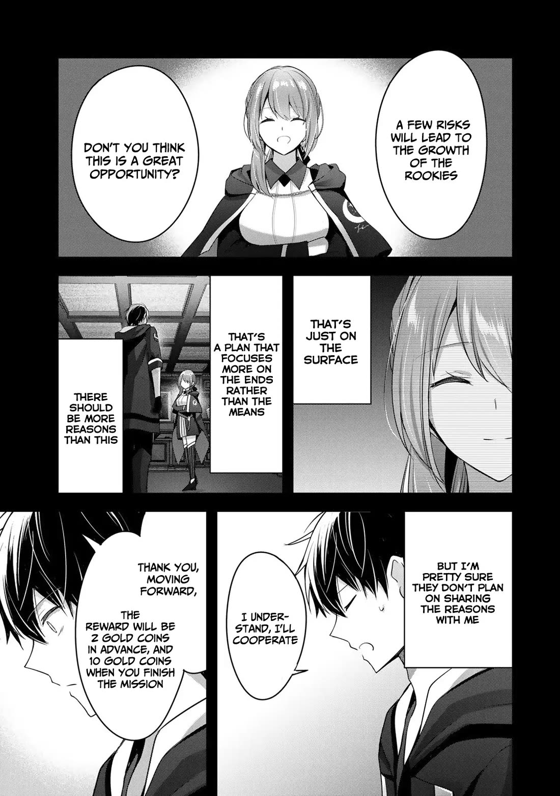 The Jack-of-All-Trades Kicked Out of the Hero's Party: The Swordsman Who Became a Support Mage Due to Party Circumstances, Becomes All-Powerful Chapter 4 page 13 - Chapter 4: The jack of all trades to relieve tensions