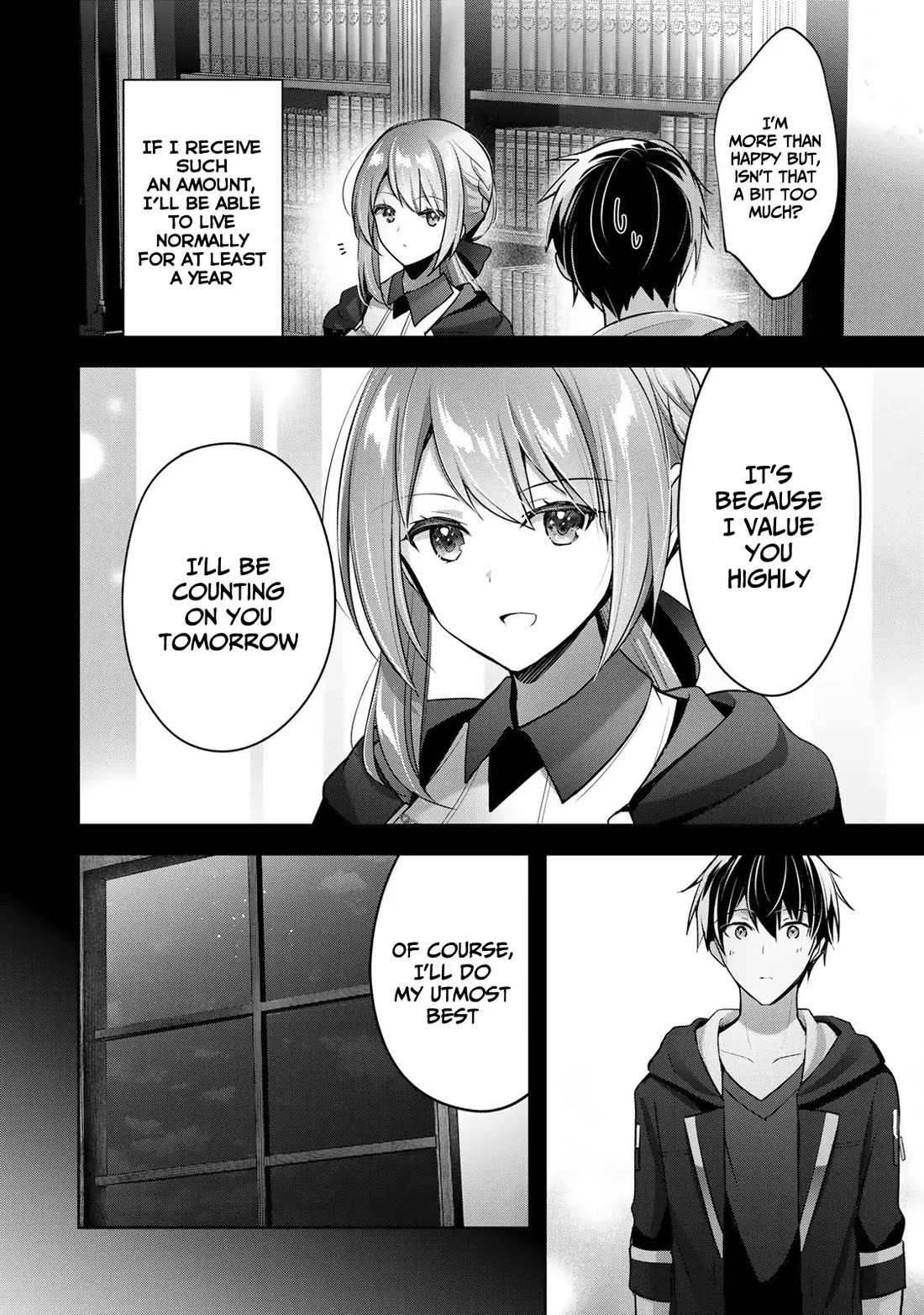 The Jack-of-All-Trades Kicked Out of the Hero's Party: The Swordsman Who Became a Support Mage Due to Party Circumstances, Becomes All-Powerful Chapter 4 page 14 - Chapter 4: The jack of all trades to relieve tensions