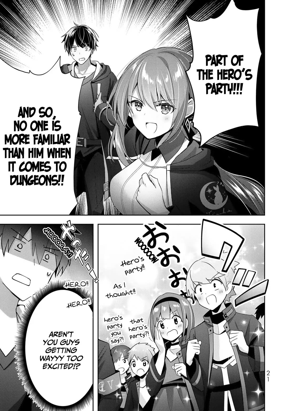 The Jack-of-All-Trades Kicked Out of the Hero's Party: The Swordsman Who Became a Support Mage Due to Party Circumstances, Becomes All-Powerful Chapter 4 page 21 - Chapter 4: The jack of all trades to relieve tensions