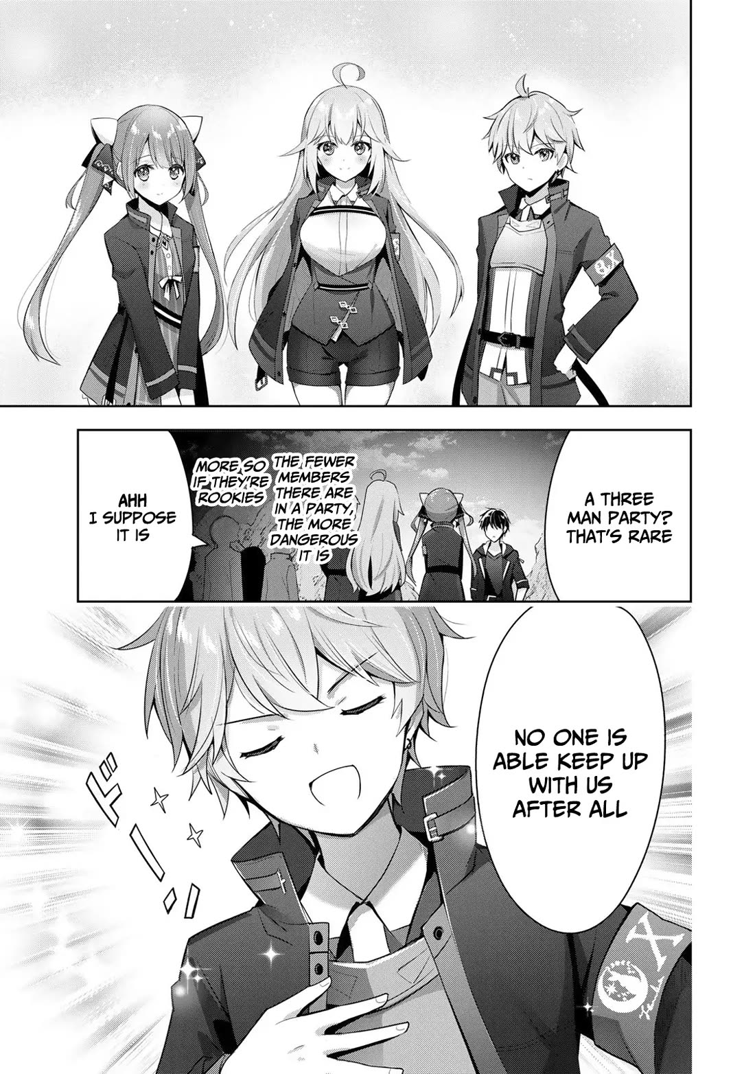 The Jack-of-All-Trades Kicked Out of the Hero's Party: The Swordsman Who Became a Support Mage Due to Party Circumstances, Becomes All-Powerful Chapter 4 page 27 - Chapter 4: The jack of all trades to relieve tensions