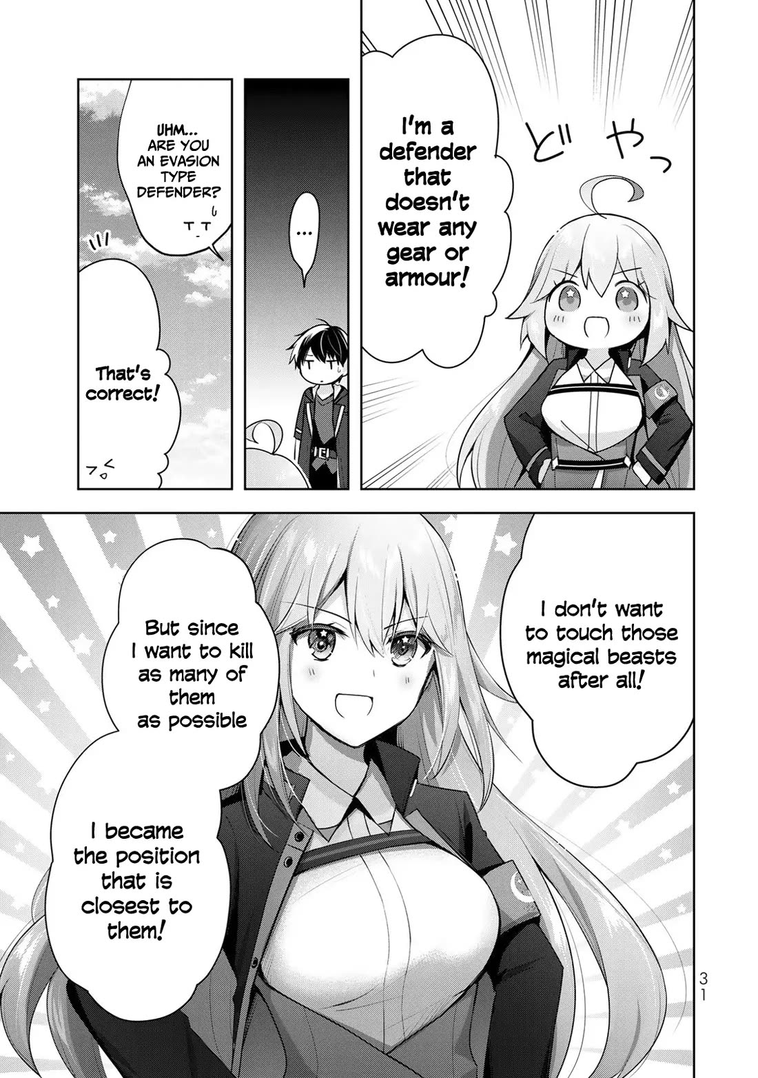 The Jack-of-All-Trades Kicked Out of the Hero's Party: The Swordsman Who Became a Support Mage Due to Party Circumstances, Becomes All-Powerful Chapter 4 page 31 - Chapter 4: The jack of all trades to relieve tensions