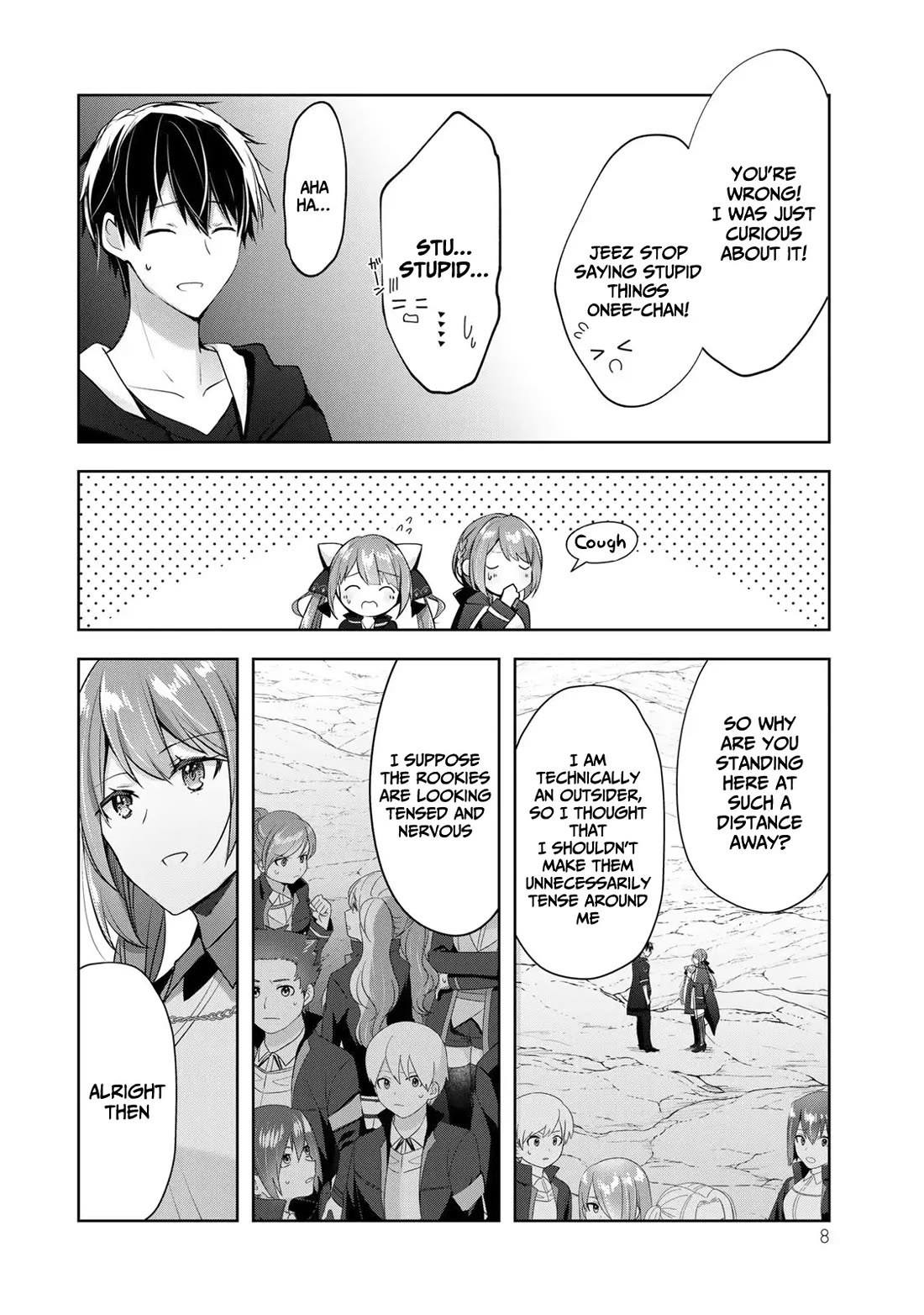 The Jack-of-All-Trades Kicked Out of the Hero's Party: The Swordsman Who Became a Support Mage Due to Party Circumstances, Becomes All-Powerful Chapter 4 page 8 - Chapter 4: The jack of all trades to relieve tensions
