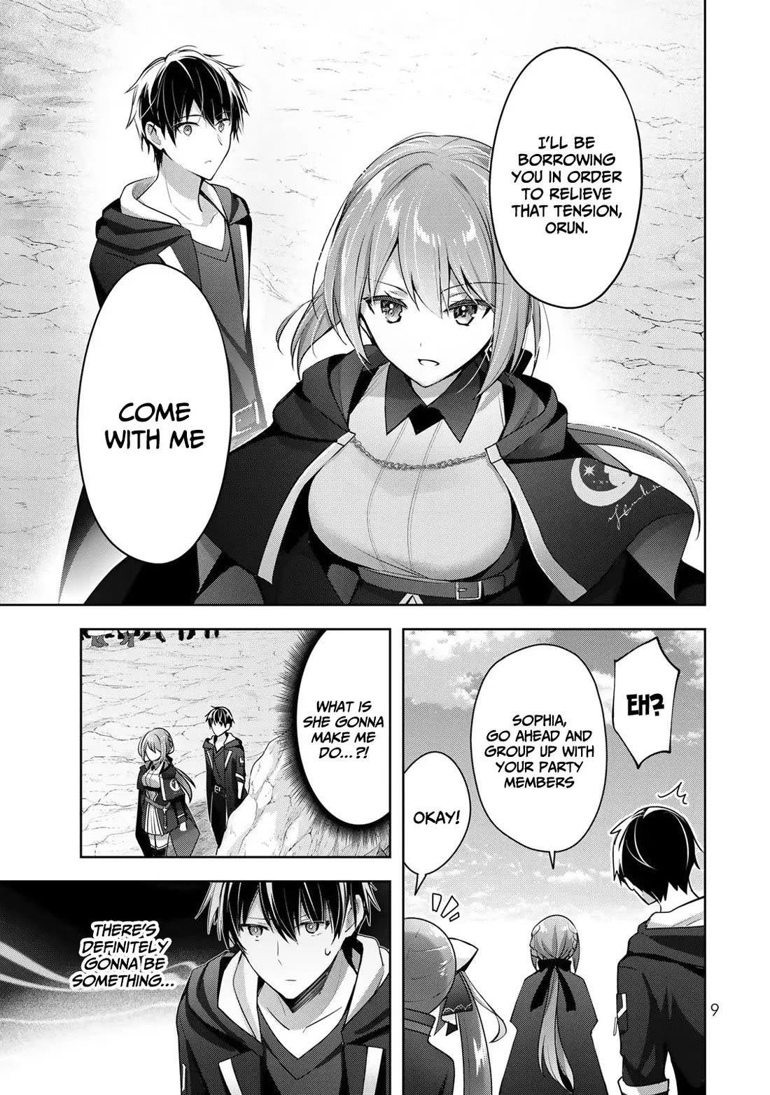 The Jack-of-All-Trades Kicked Out of the Hero's Party: The Swordsman Who Became a Support Mage Due to Party Circumstances, Becomes All-Powerful Chapter 4 page 9 - Chapter 4: The jack of all trades to relieve tensions