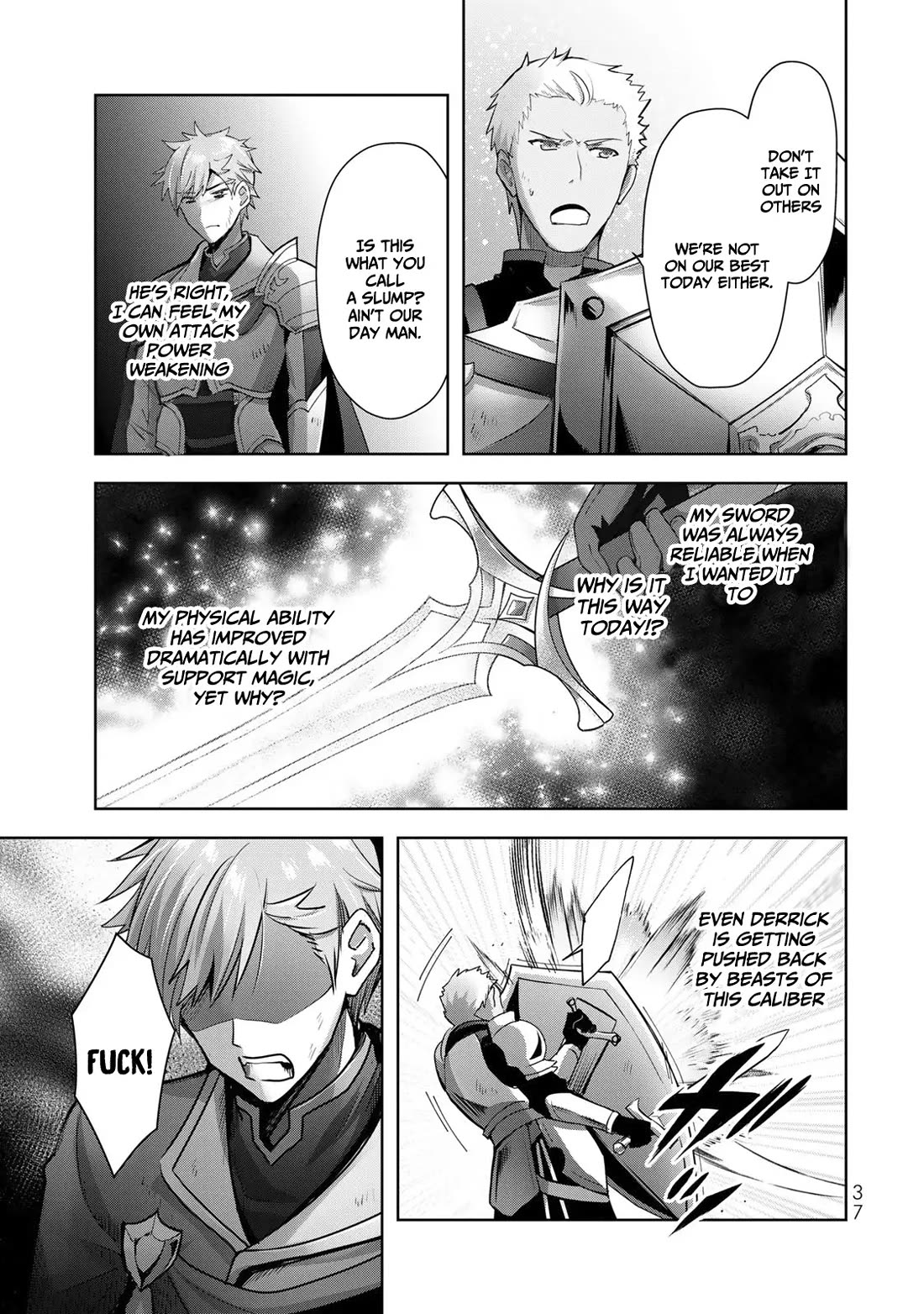 The Jack-of-All-Trades Kicked Out of the Hero's Party: The Swordsman Who Became a Support Mage Due to Party Circumstances, Becomes All-Powerful Chapter 8 page 36 - Chapter 8: The anxious jack of all trades