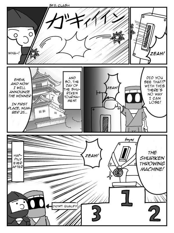 The Japonica Ninja-Technique Guidebook Chapter 1 page 11 - Chapter 1