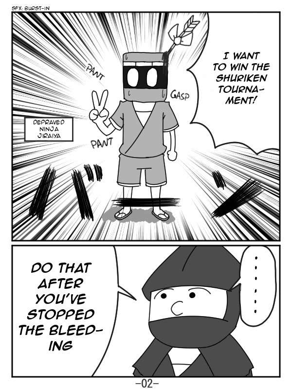 The Japonica Ninja-Technique Guidebook Chapter 1 page 2 - Chapter 1