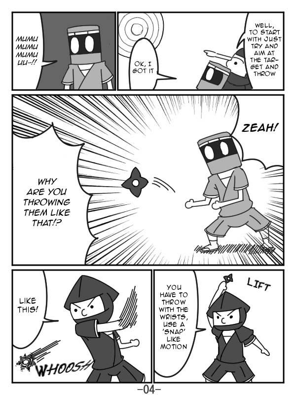 The Japonica Ninja-Technique Guidebook Chapter 1 page 4 - Chapter 1