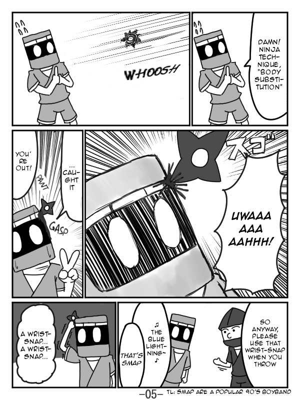 The Japonica Ninja-Technique Guidebook Chapter 1 page 5 - Chapter 1