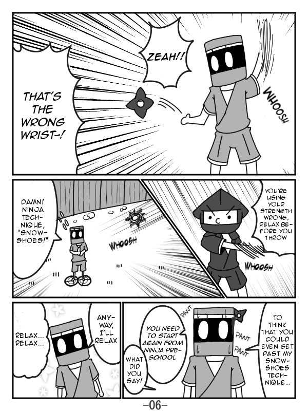 The Japonica Ninja-Technique Guidebook Chapter 1 page 6 - Chapter 1