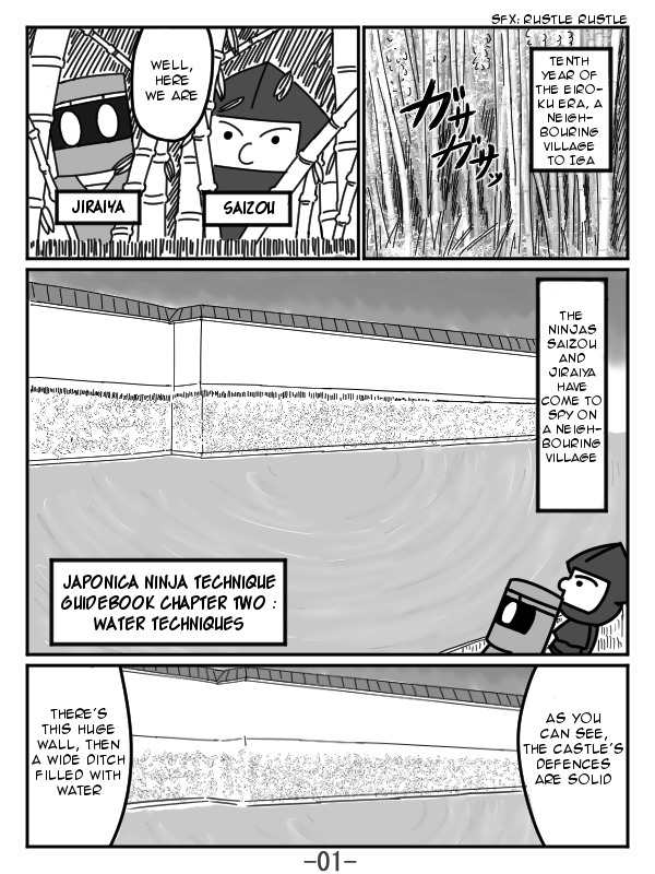 The Japonica Ninja-Technique Guidebook Chapter 2 page 1 - Chapter 2