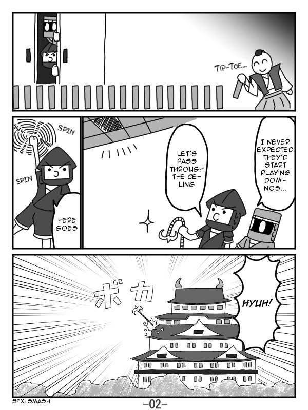 The Japonica Ninja-Technique Guidebook Chapter 3 page 2 - Chapter 3