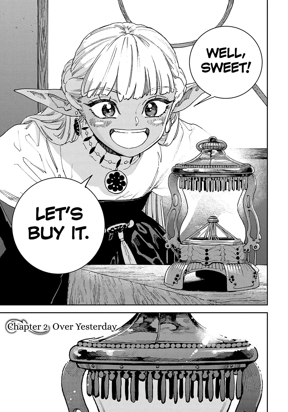 The Journey of a Dark Elf with Fading Powers Chapter 2 page 3 - Chapter 2