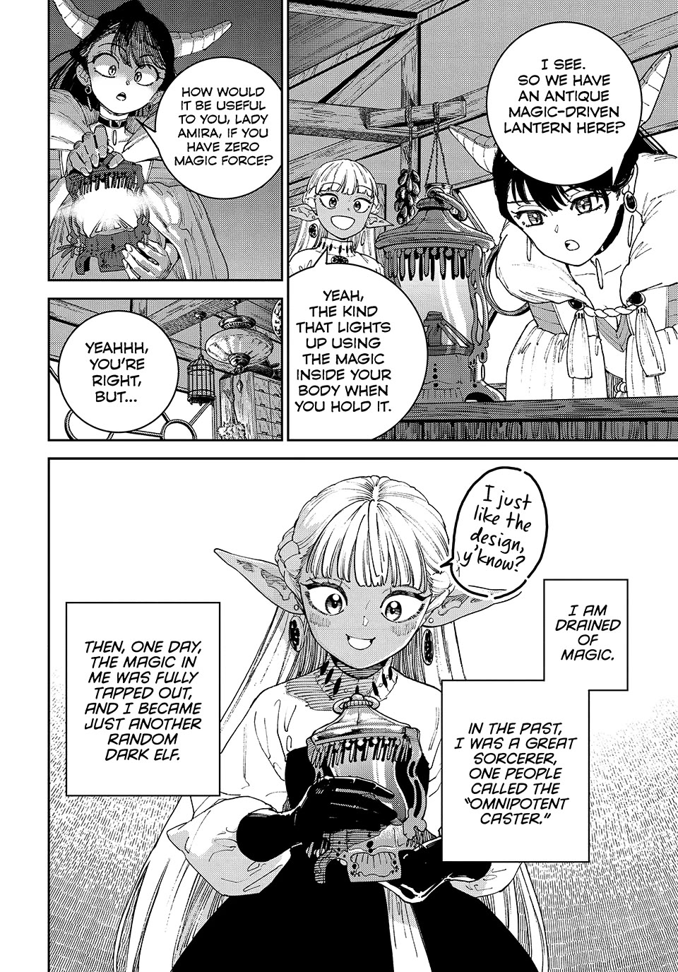 The Journey of a Dark Elf with Fading Powers Chapter 2 page 4 - Chapter 2