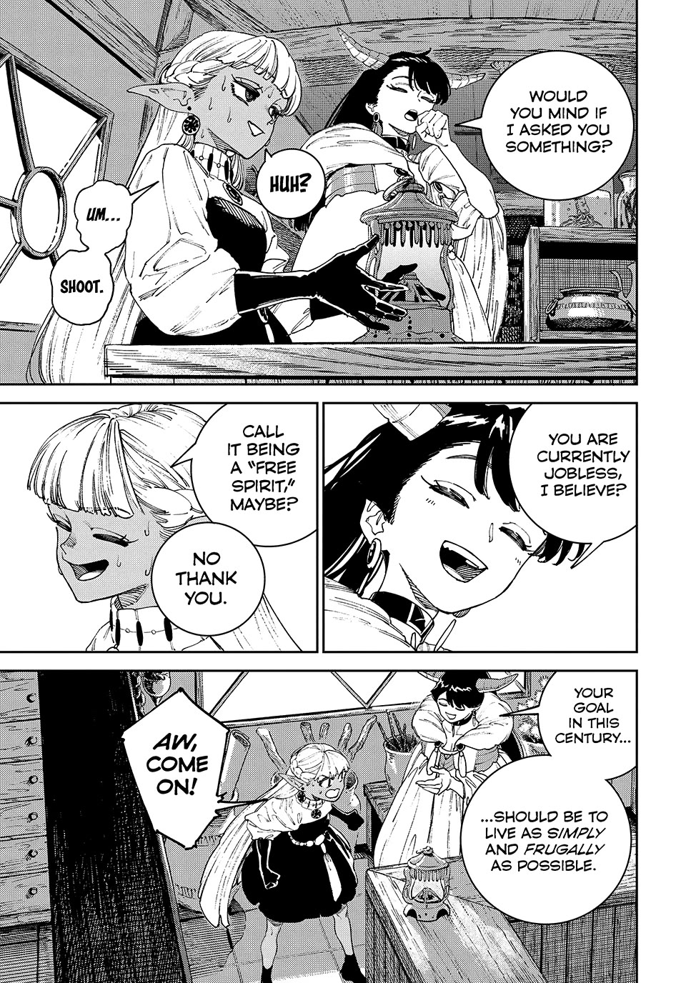 The Journey of a Dark Elf with Fading Powers Chapter 2 page 5 - Chapter 2