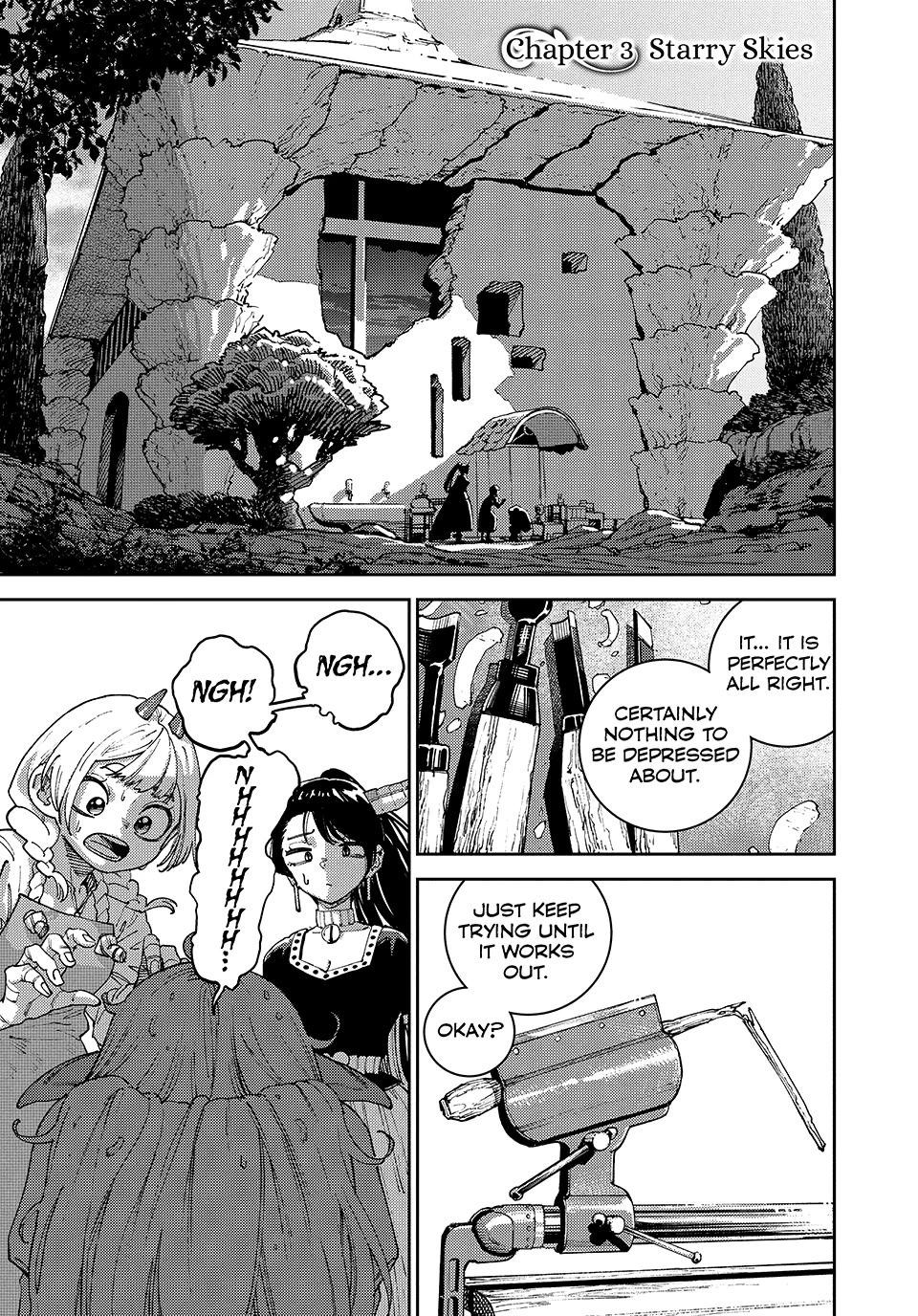 The Journey of a Dark Elf with Fading Powers Chapter 3 page 1 - Chapter 3