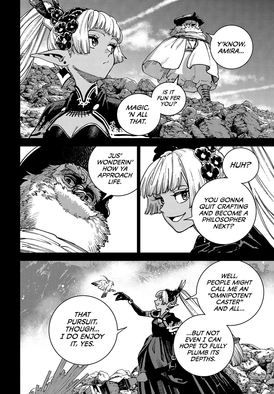 The Journey of a Dark Elf with Fading Powers Chapter 4 page 37 - Chapter 4