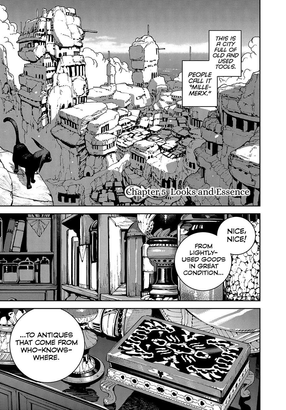The Journey of a Dark Elf with Fading Powers Chapter 5 page 1 - Chapter 5